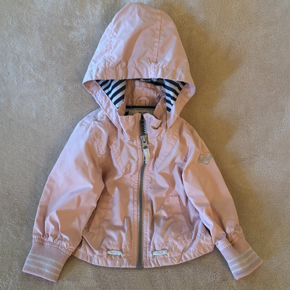 OSHKOSH B'GOSH Girl's Lightweight Jacket Size 12 Mth in color Pink